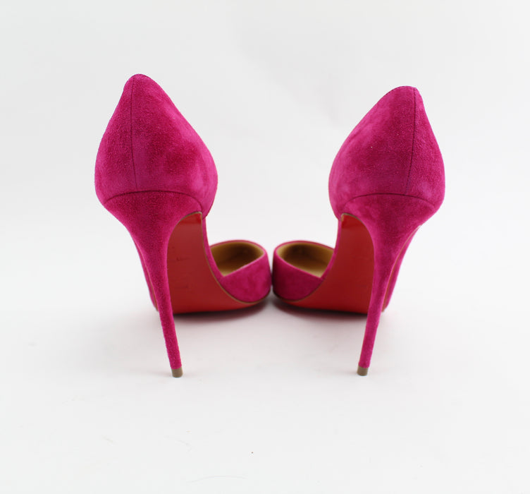 CHRISTIAN LOUBOUTIN IRIZA ROSA 100mm SIZE 39 - LuxurySnob
