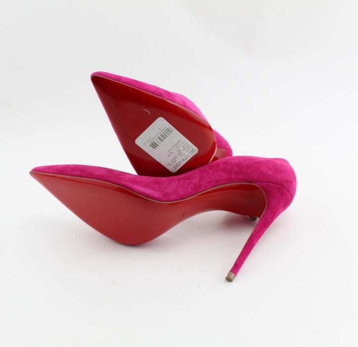 CHRISTIAN LOUBOUTIN IRIZA ROSA 100mm SIZE 39 - LuxurySnob