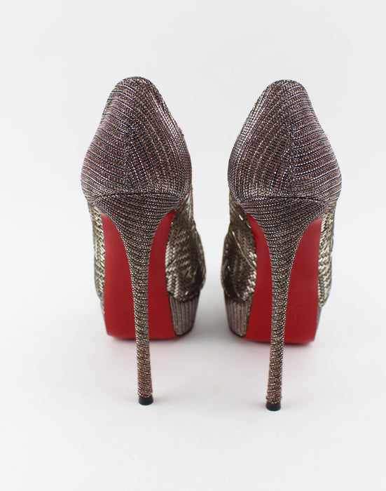 CHRISTIAN LOUBOUTIN TORSATOE 150 SIZE 37.5 - LuxurySnob