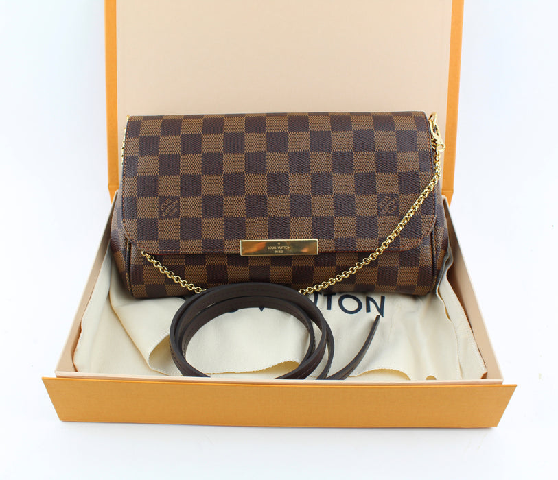 LOUIS VUITTON FAVORITE MM DAMIER - LuxurySnob