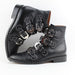 GIVENCHY STUDDED LEATHER ANKLE BOOT SIZE 39 - LuxurySnob