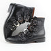 GIVENCHY STUDDED LEATHER ANKLE BOOT SIZE 39 - LuxurySnob