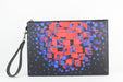 Gucci Red and Blue Graphic Pouch