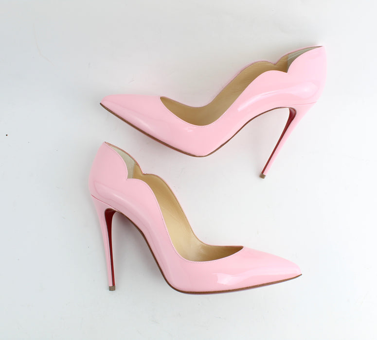 CHRISTIAN LOUBOUTIN HOT CHICK 100MM SIZE 40.5 - LuxurySnob