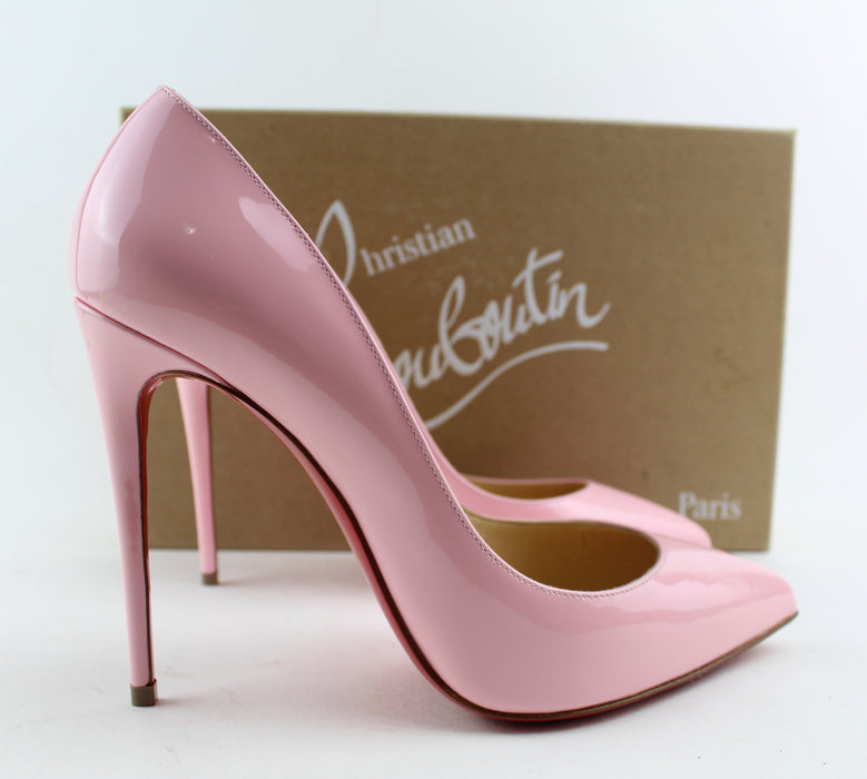 CHRISTIAN LOUBOUTIN PIGALLE FOLLIES 100MM SIZE 36.5 - LuxurySnob