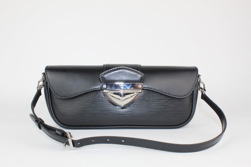 Louis Vuitton Pochette Montaigne in Black Epy Leather