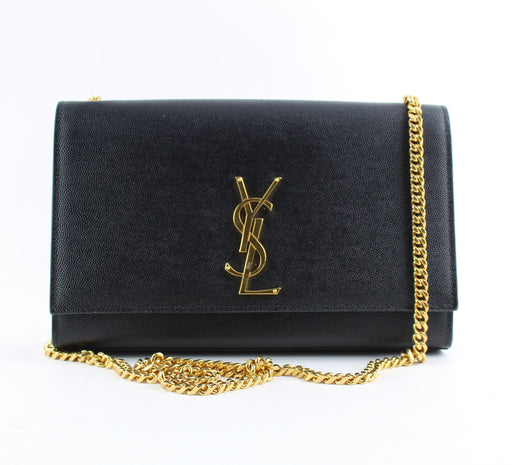 SAINT LAURENT MONOGRAM KATE MEDIUM LEATHER CHAIN BAG - LuxurySnob