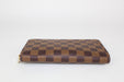 Louis Vuitton Zippy Wallet in Brown Damier Ebene