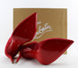 CHRISTIAN LOUBOUTIN VICTORINA 100MM VEAU VELOURS SIZE 38 - LuxurySnob