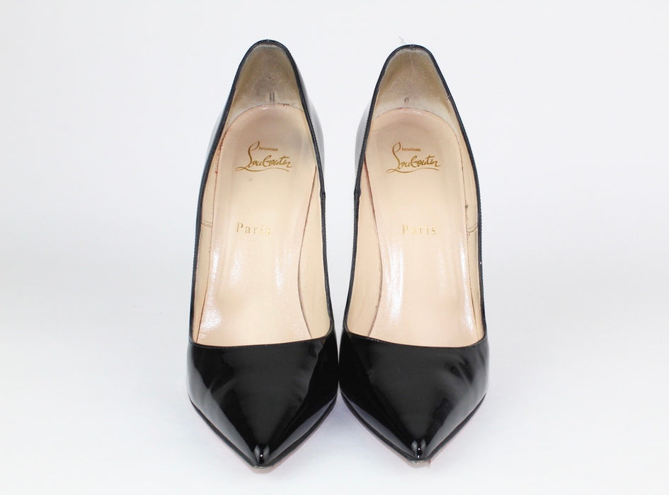 Christian Louboutin Patent So Kate Patent in Black