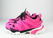 Balenciaga Track Sneakers in Fuchsia and Black