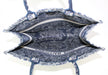 Dior Book Tote in Blue Toile De Jouy Reverse Embroidery