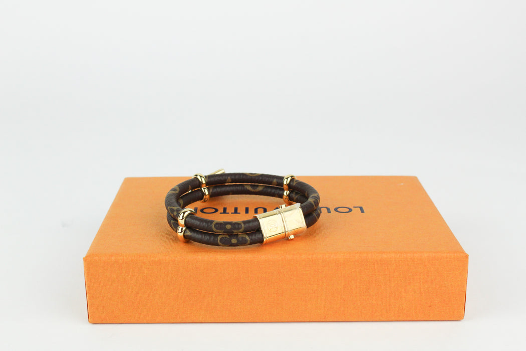 Louis Vuitton Keep It Twice Monogram Bracelet