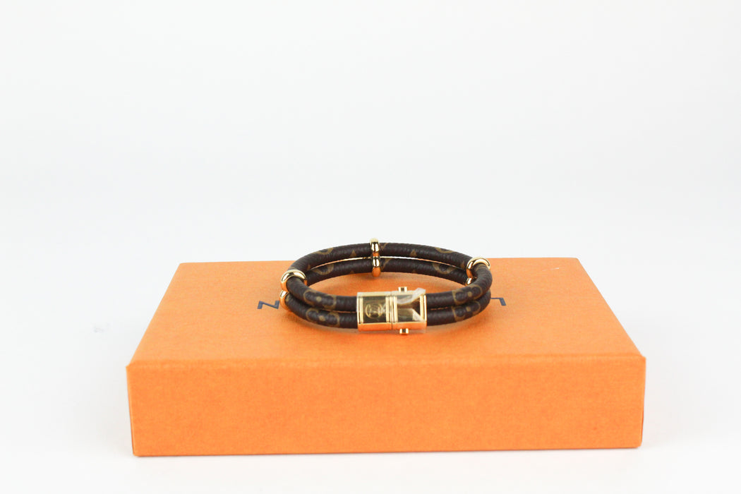 Louis Vuitton Keep It Twice Monogram Bracelet