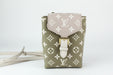 Louis Vuitton Tiny Backpack in Khaki Cream and Beige