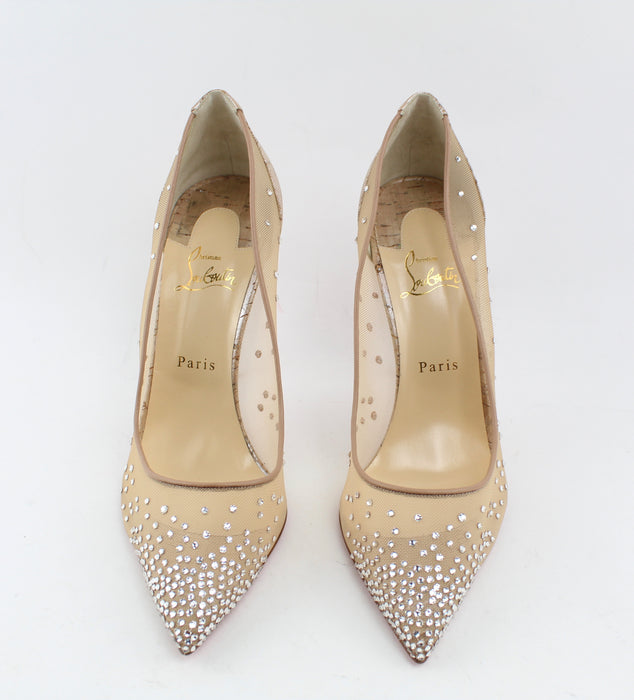 CHRISTIAN LOUBOUTIN FOLLIES STRASS - LuxurySnob