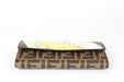 Fendi Continental Brown Fabric Wallet