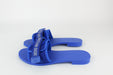 Dior (R)evolution Slides in Bright Blue Camouflage Technical Fabric