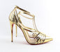 CHRISTIAN LOUBOUTIN DECK 100mm SIZE 38.5 - LuxurySnob