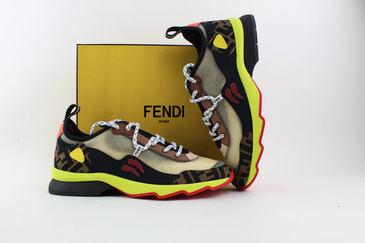 FENDI FREEDOM FF PATCHWORK SNEAKERS - LuxurySnob