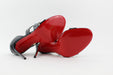 CHRISTIAN LOUBOUTIN BLACK WORLD COPINE 100 SIZE 37 - LuxurySnob
