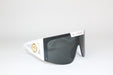 Versace Medusa Icon Shield Sunglasses in White