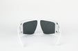 Versace Medusa Icon Shield Sunglasses in White