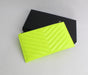 SAINT LAURENT MONOGRAMME NEON LEATHER CLUTCH - LuxurySnob