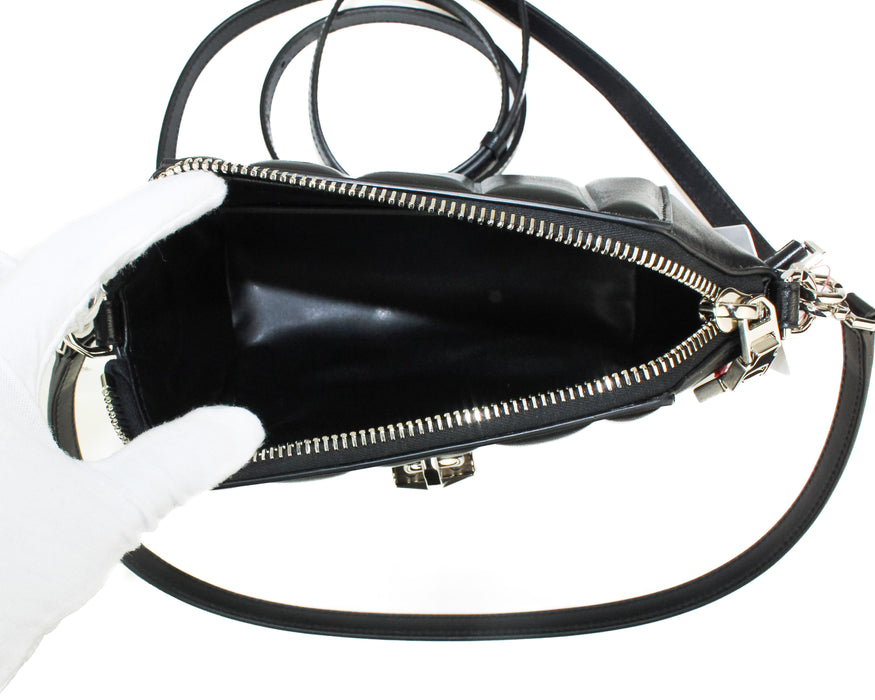 Givenchy XS Antigona Lock Padded Leather Shoulder Bag