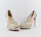 CHRISTIAN LOUBOUTIN VERY LACE 120MM SIZE 40 - LuxurySnob