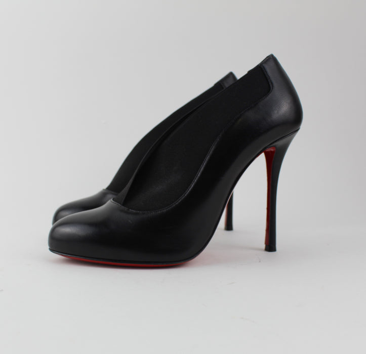 CHRISTIAN LOUBOUTIN TOOT COUVERTE 100MM SIZE 38 - LuxurySnob