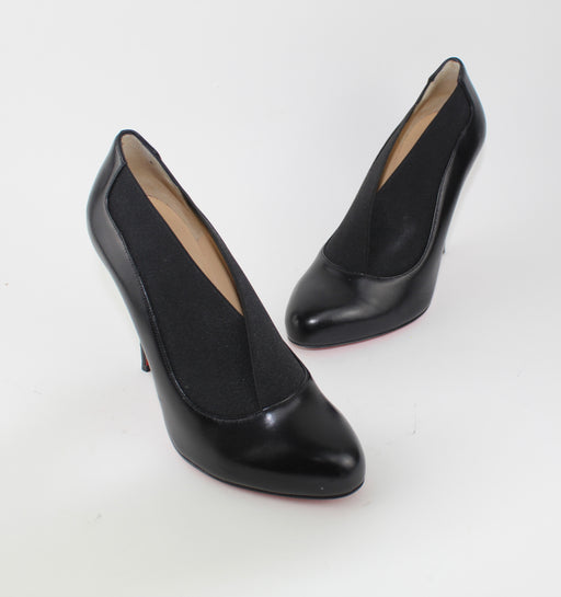 CHRISTIAN LOUBOUTIN TOOT COUVERTE 100MM SIZE 38 - LuxurySnob