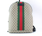 GUCCI GG SUPREME BACKPACK WITH WEB - LuxurySnob