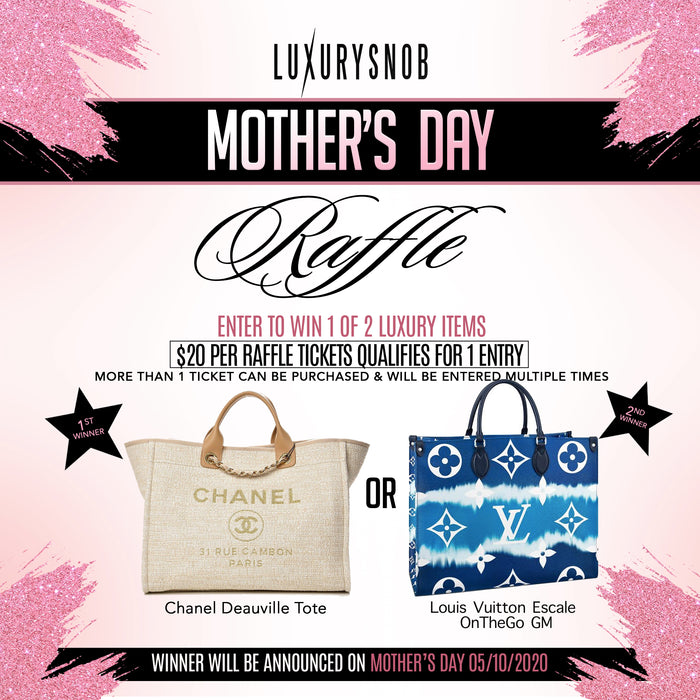 CHANEL DEAUVILLE TOTE OR ONTHEGO TOTE RAFFLE