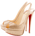 CHRISTIAN LOUBOUTIN LADY PEEP SLINGBACKS - LuxurySnob