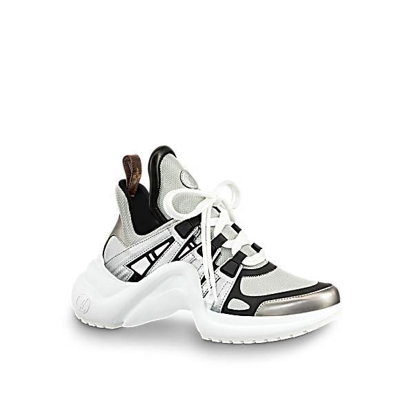 Louis Vuitton Archlight Sneakers in Silver White and Black