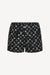 Louis Vuitton Black and White Monogram Short