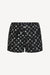 Louis Vuitton Black and White Monogram Short