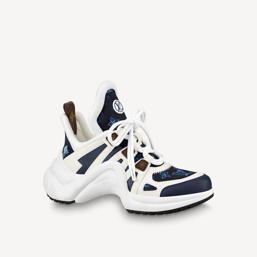 Louis Vuitton LV Archlight Trainers in Navy Blue and White