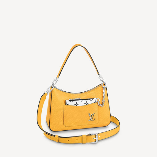 Louis Vuitton Marelle in Grained Epi Yellow Leather 