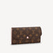 Louis Vuitton Monogram Emilie Wallet in Rose Ballerine