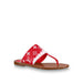 Louis Vuitton Monogram Escale Palma Sandals in Rouge