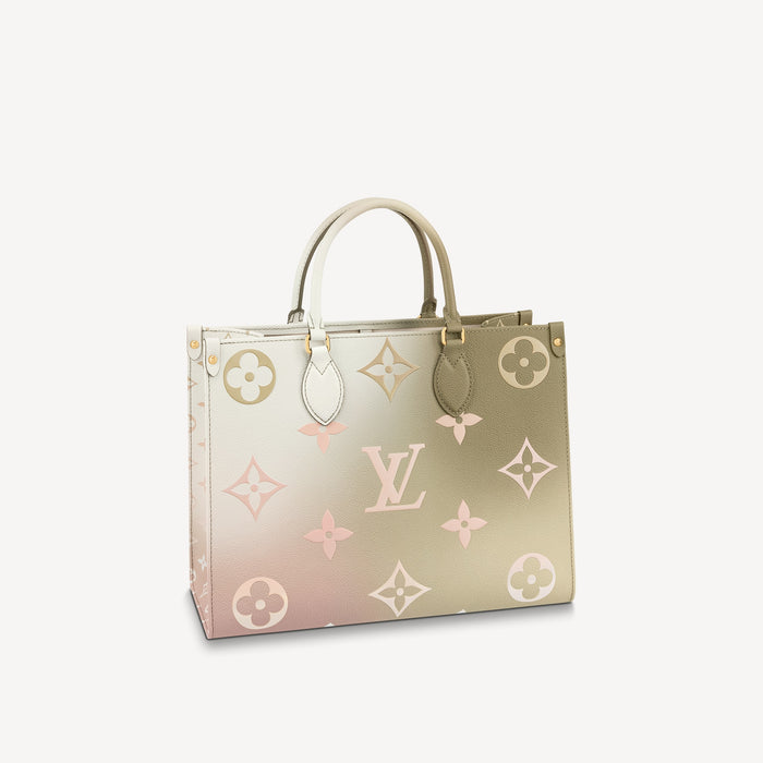 Louis Vuitton OnTheGo MM in Sunset Kaki