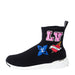 Louis Vuitton Patches Sock Sneakers