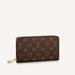 Louis Vuitton Zippy Wallet in Brown