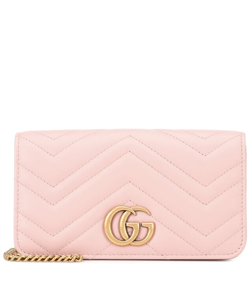 Gucci GG Marmont mini crossbody Pink