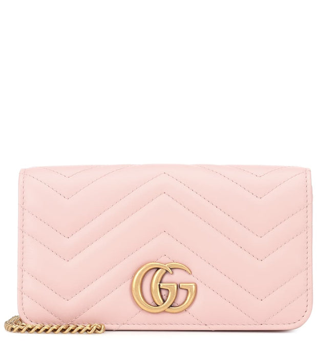 Gucci GG Marmont mini crossbody Pink