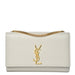 Saint Laurent Medium Kate Chain Bag in Blanc Vintage