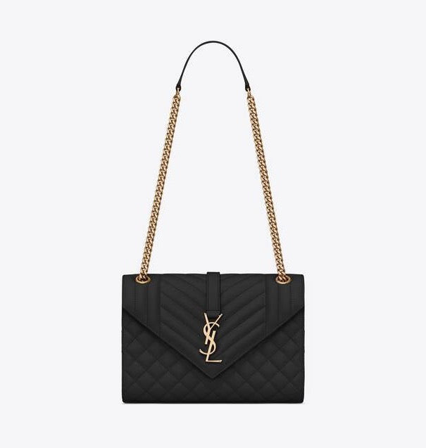 Saint Laurent Medium Tri-Quilt Envelope Bag