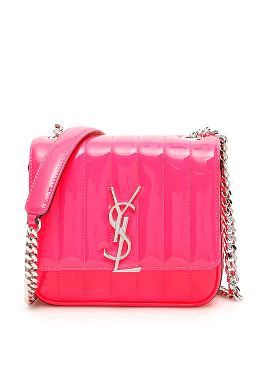 Saint Laurent Small Vicky Neon Chain Bag